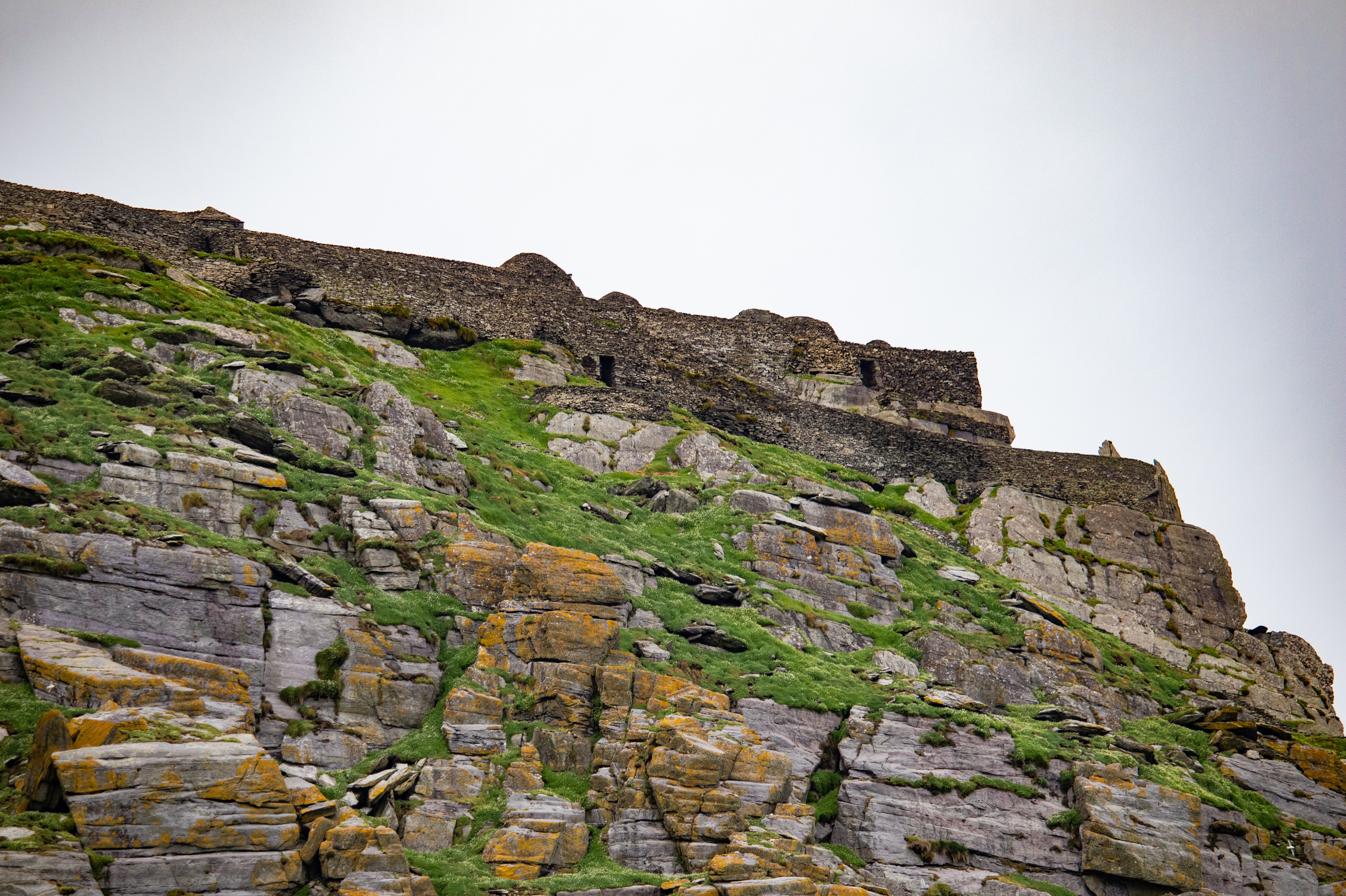 Skellig coastal landscape in Ireland